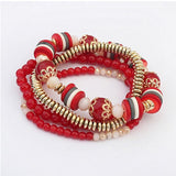 17KM Bohemia Beach Style Brand Jewelry multi layers Bracelet For Women pulseira