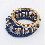 17KM Bohemia Beach Style Brand Jewelry multi layers Bracelet For Women pulseira